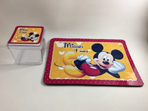 Quebra Cabeça Personalizado 24 Peças Mickey