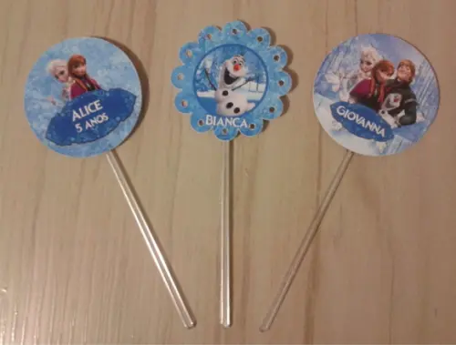 Topper para Doces Frozen