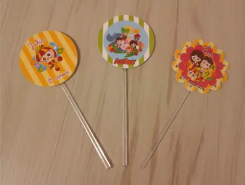 Topper para Doces Sitio do Pica Pau