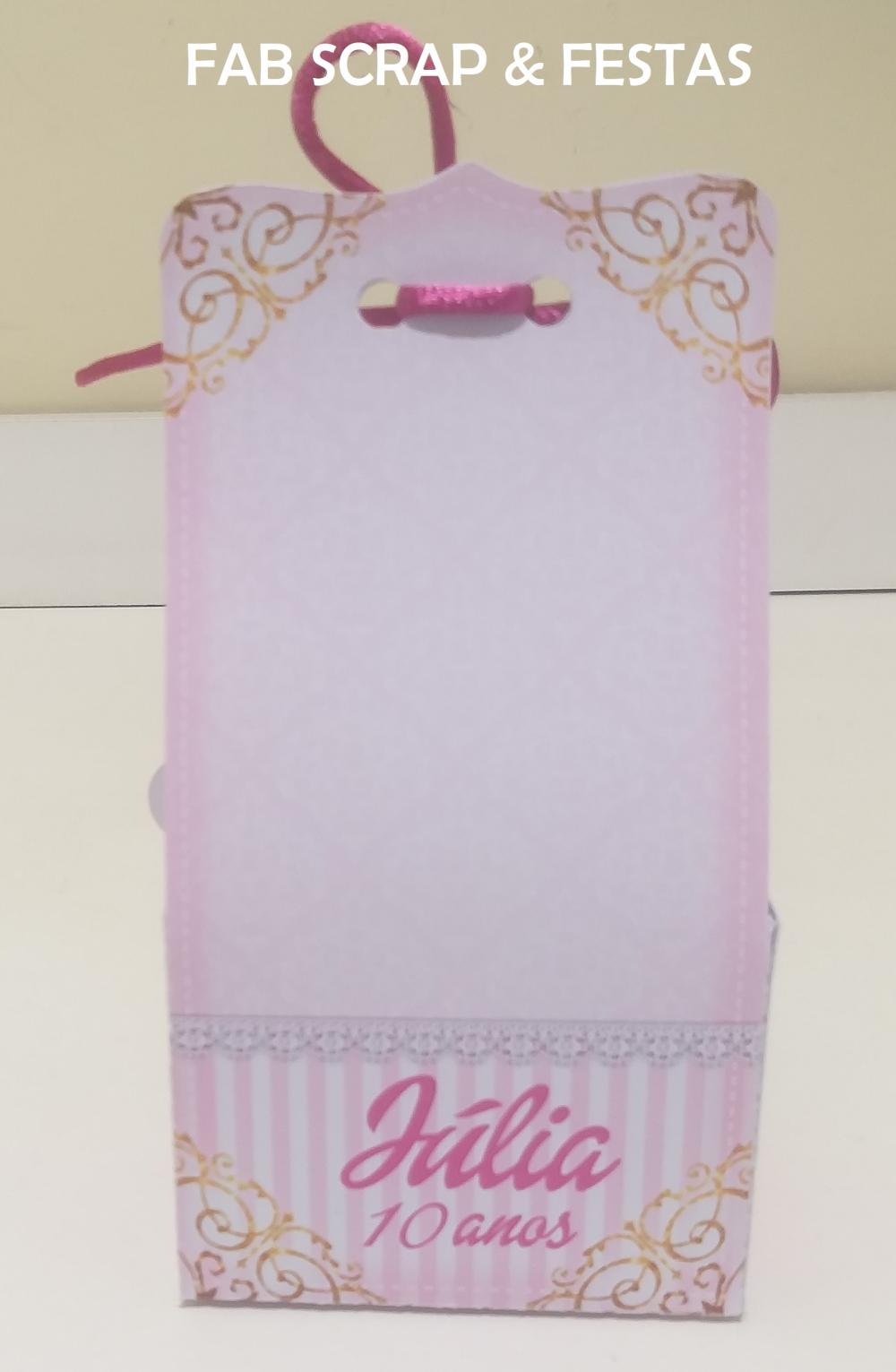 CAIXA SAQUINHO BARBIE