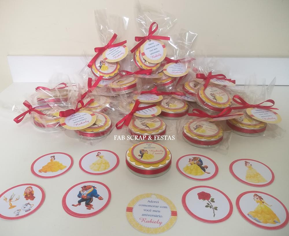 JOGO DA MEMORIA NA LATINHA BELA E A FERA