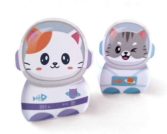 Caixa Gatinho Astronauta