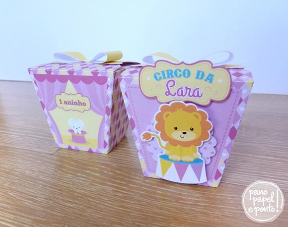 Caixa Sushi - Circo Rosa