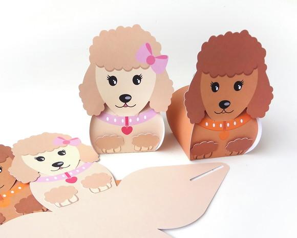 Caixinha Cachorrinho Poodle
