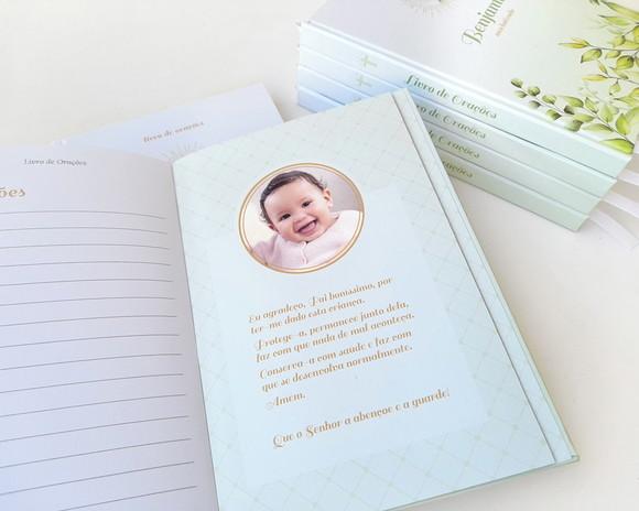 Livro de Orações Batizado Capa Dura