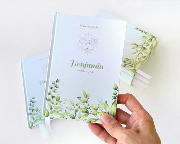 Livro de Orações Batizado Capa Dura