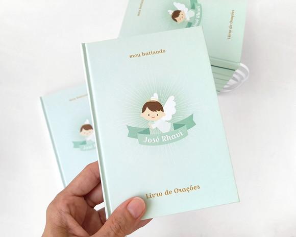 Livro de Orações Batizado Eucaristia Lembrancinha