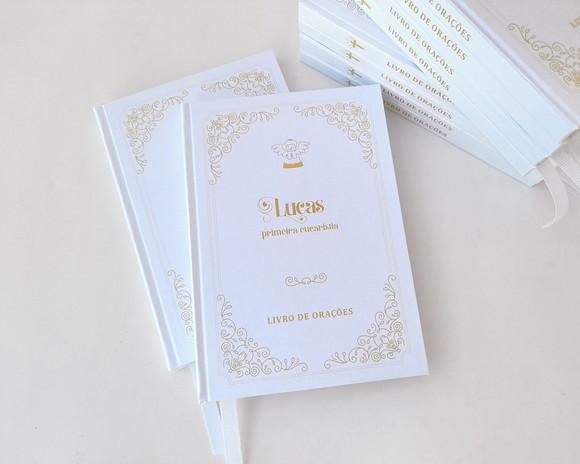 Livro de Orações Eucaristia Lembrancinha Arabesco