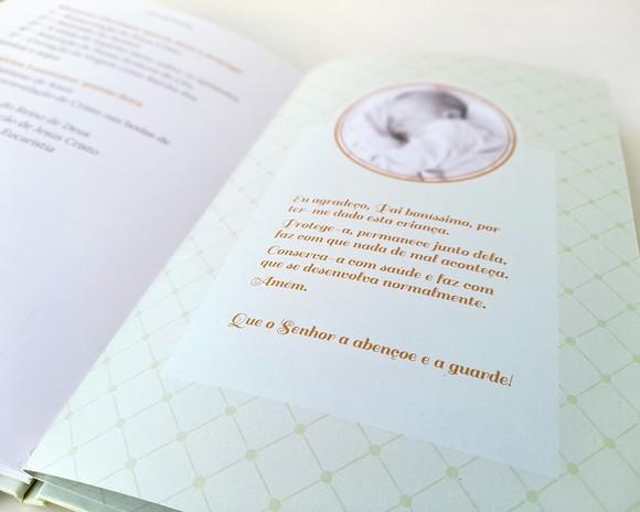 Livro de Orações Personalizado Capa Dura A5