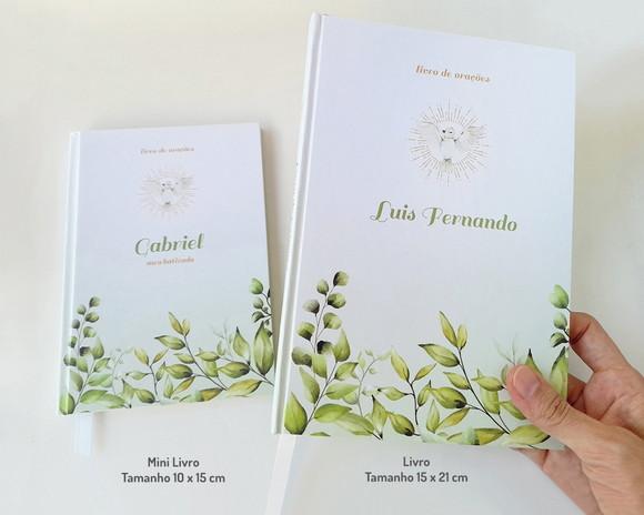 Livro de Orações Personalizado Capa Dura A5