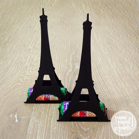 Porta Bala ou Chocolate Torre Eiffel Paris