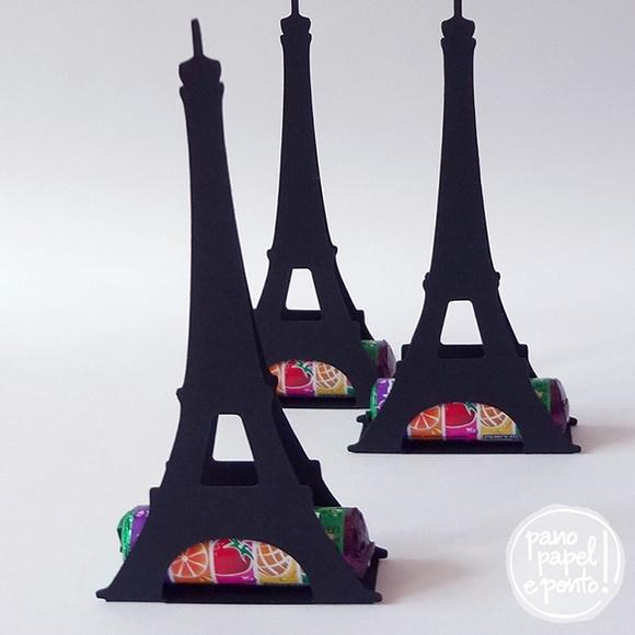 Porta Bala ou Chocolate Torre Eiffel Paris