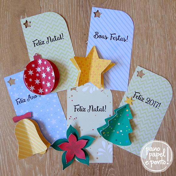Tag Natal - Pacote 10 Unidades