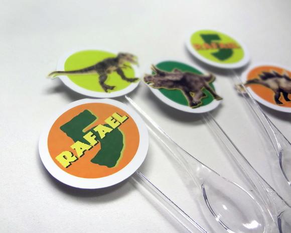 Topper Dinossauro - Pacote 30 un