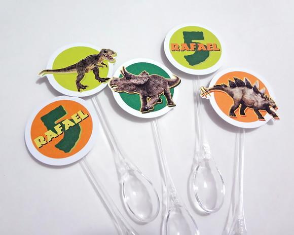 Topper Dinossauro - Pacote 30 un