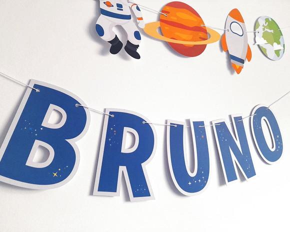 Varal Bandeirola Astronauta