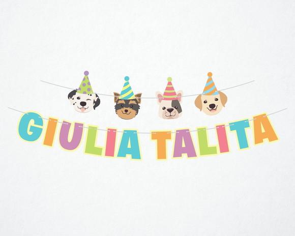 Varal Bandeirola Cachorrinho Pets