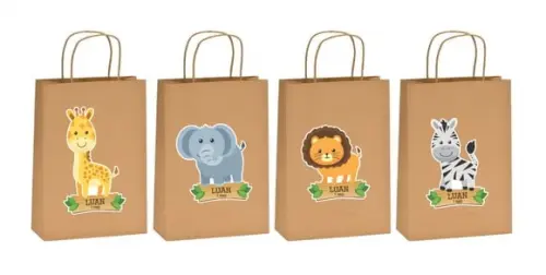 Adesivo para Sacolinha Safari