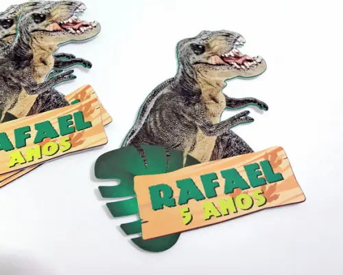 Aplique Dinossauro - Pacote 6 un