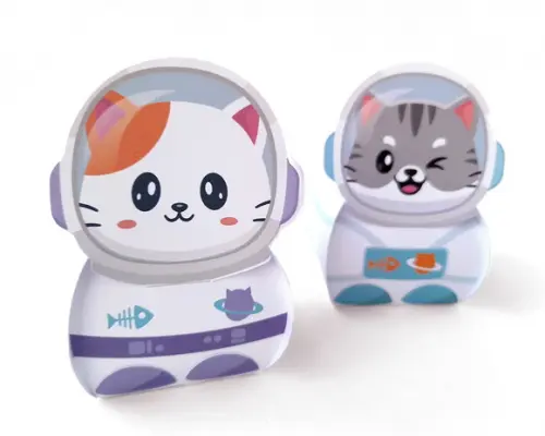 Caixa Gatinho Astronauta