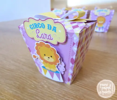 Caixa Sushi - Circo Rosa