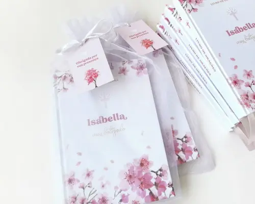 Complemento Saquinho Organza com Tag