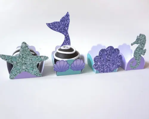 Forminha Sereia - Pacote 7 un