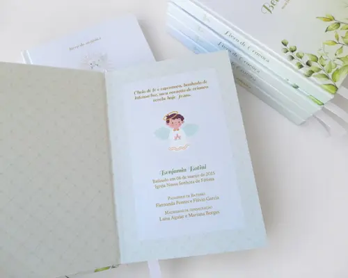 Livro de Orações Batizado Capa Dura