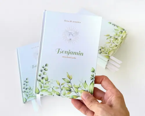 Livro de Orações Batizado Capa Dura