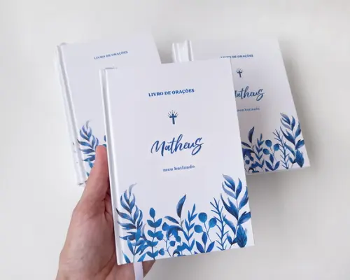Livro de Orações Batizado Primeira Comunhão Lembrancinha