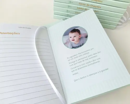 Livro de Orações Batizado Eucaristia Lembrancinha