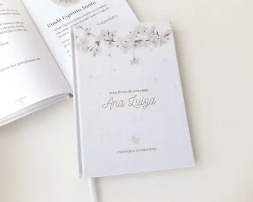 Livro de Orações Mini Capa Tecido
