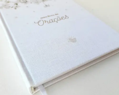 Livro de Orações Mini Capa Tecido