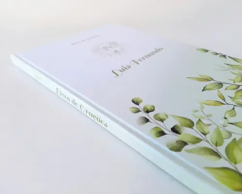Livro de Orações Personalizado Capa Dura A5