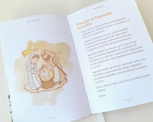 Livro de Orações Personalizado Capa Dura A5