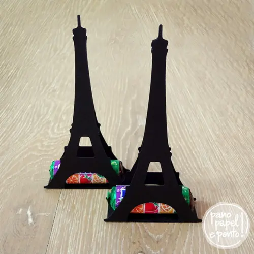 Porta Bala ou Chocolate Torre Eiffel Paris