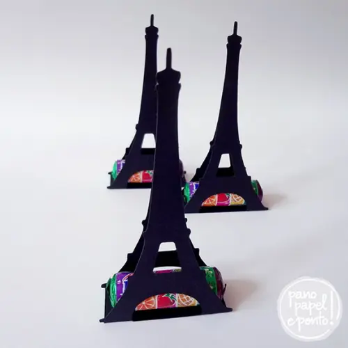 Porta Bala ou Chocolate Torre Eiffel Paris