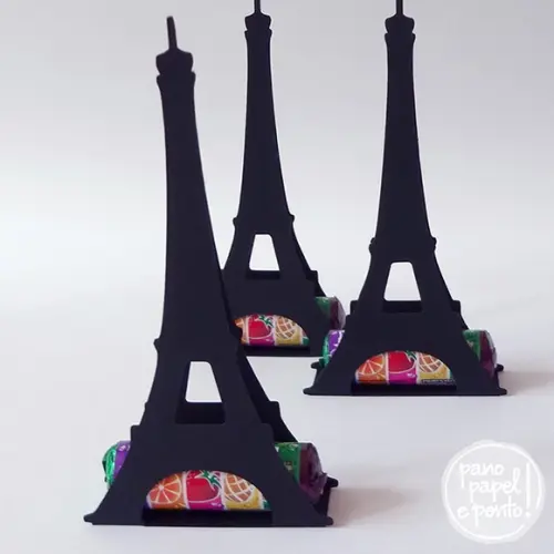 Porta Bala ou Chocolate Torre Eiffel Paris
