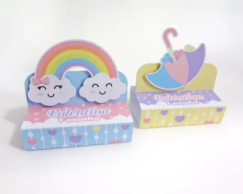 Porta Chocolate Duplo Chuva de Amor
