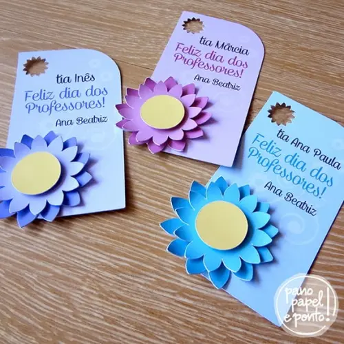Tag Flores - Pacote 10 Unidades