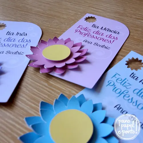 Tag Flores - Pacote 10 Unidades
