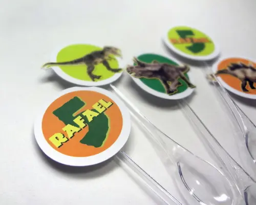 Topper Dinossauro - Pacote 30 un