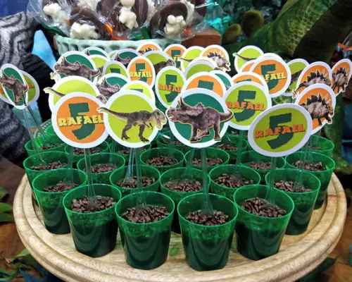 Topper Dinossauro - Pacote 30 un