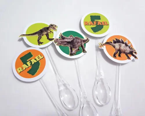 Topper Dinossauro - Pacote 30 un