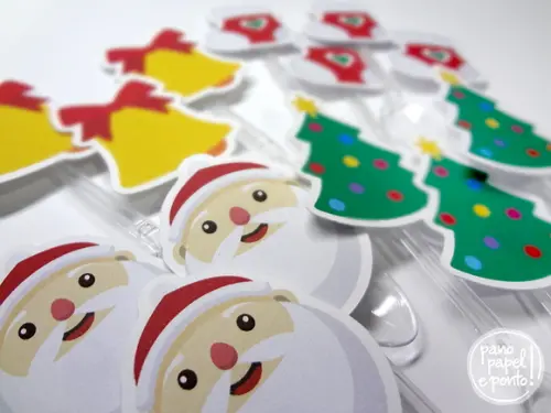 Topper Natal - Pacote 40 un