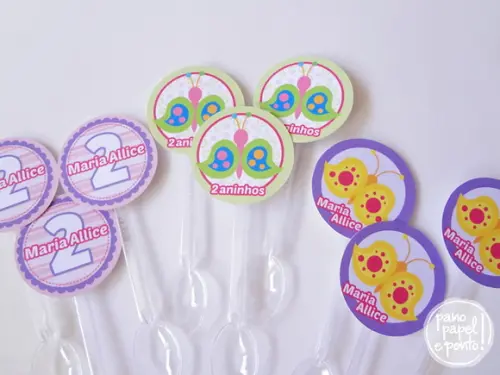 Topper Jardim - Pacote 40 un