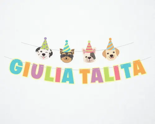 Varal Bandeirola Cachorrinho Pets