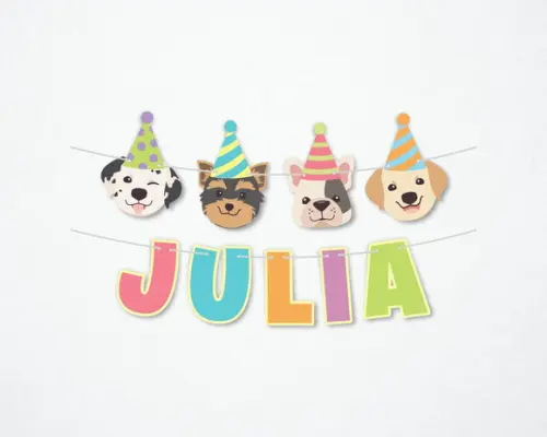 Varal Bandeirola Cachorrinho Pets