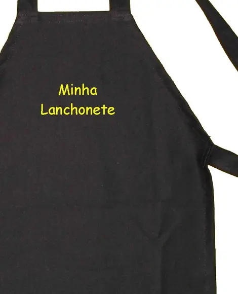 Avental Personalizado com Bolso 100% Algodão