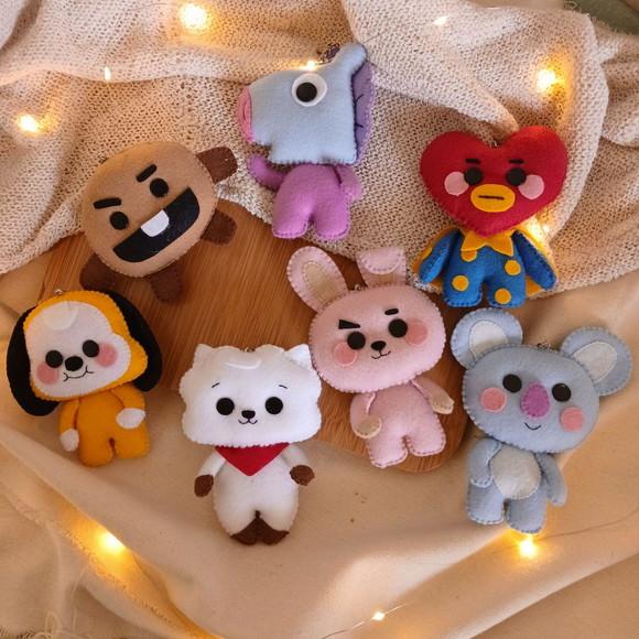 Chaveiros Bt21- Bts Baby